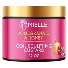 MIELLE POMEGRANATE & HONEY CURLING CUSTARD (12OZ) (6/CS)