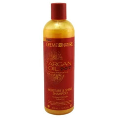 Argan Oil Shampoo by Creme of Nature, Moisture & Shine Shampoo, Sulfate Free Hair Care Formula, Nourishes, Hydrates, Detangles